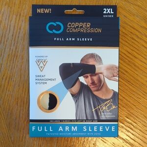 CopperCompression Full Arm Sleeve - 1 Sleeve - 2XL